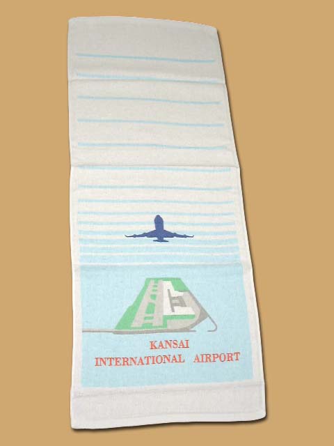 KANSAI INTERNATIONAL AIRPORT TOWEL(全体図)