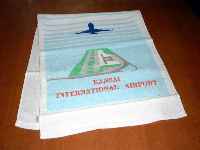 KANSAI INTERNATIONAL AIRPORT TOWEL